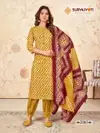 Priyal Vol 2 By Suryajyoti Afghani Style Cotton Printed Readymade Suits Wholesale Market In Surat
